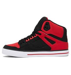 DC Shoes Herren Pure Sneaker, Fiery RED/White/Black, 46 EU von DC Shoes