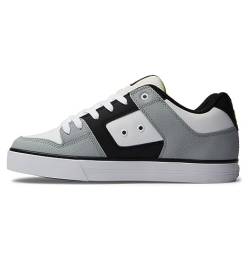 DC Shoes Herren Pure Sneaker, White/Lime, 44.5 EU von DC Shoes
