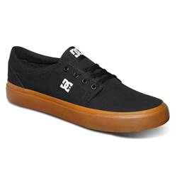 DC Shoes Herren TRASE TX Sneaker, Schwarz (Black/Gum Bgm), 37 EU von DC Shoes