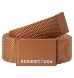 DC Shoes Herren Web Belt 3 Gürtel, Chipmunk, one Size von DC Shoes