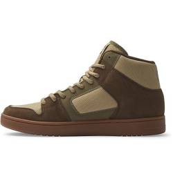 DC Shoes Manteca 4 Hi WR - High-Top Leather Shoes for Men - High-Top-Lederschuhe - Männer - 40 - Braun von DC Shoes