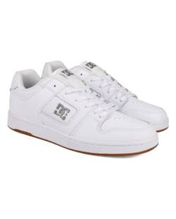 DC Shoes Manteca - Leather Shoes for Men - Lederschuhe - Männer - 39 - Weiss von DC Shoes