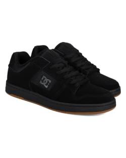 DC Shoes Manteca - Leather Shoes for Men - Lederschuhe - Männer - 42.5 - Schwarz von DC Shoes