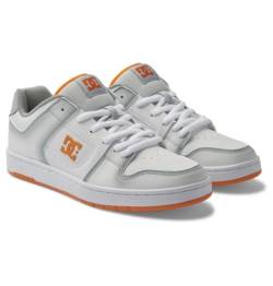 DC Shoes Manteca SE - Faux Leather Shoes for Men - Schuhe - Männer - 42 - Weiss von DC Shoes