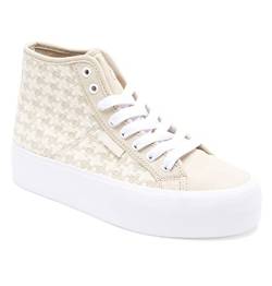 DC Shoes Manual Hi Platform - High-Top-Schuhe für Frauen Beige von DC Shoes