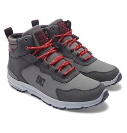 DC Shoes Mutiny - Leather Boots for Men - Leder-Stiefel - Männer - 42 - Grau von DC Shoes