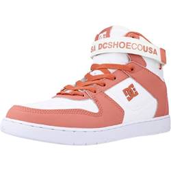 DC Shoes Pensford Hi - High-Top Leather Shoes for Men - High-Top-Lederschuhe - Männer - 45 - Weiss von DC Shoes