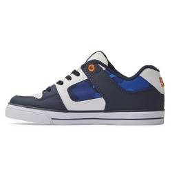 DC Shoes Pure Elastic Sneaker, Shady Blue/ORANGE, 28 EU von DC Shoes