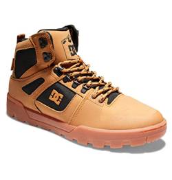 DC Shoes Pure Hi - Wasserabweisende Lederstiefel für Männer Beige von DC Shoes