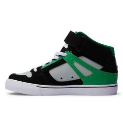 DC Shoes Pure High-Top EV Sneaker, Black/Kelly Green, 28 EU von DC Shoes