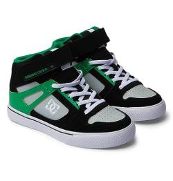 DC Shoes Pure High-Top EV Sneaker, Black/Kelly Green, 37 EU von DC Shoes