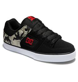 DC Shoes Pure - Leather Shoes for Men - Lederschuhe - Männer - 42.5 - Schwarz von DC Shoes