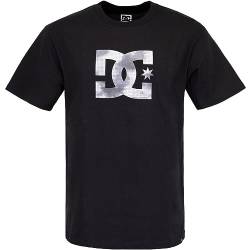 DC Shoes Star Fill T-Shirt Herren (M, Black) von DC Shoes