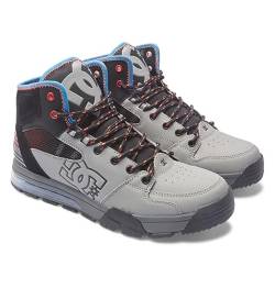 DC Shoes Versatile Hi WR - Lace-Up Boots for Men - Boots mit Schnürsenkeln - Männer - 42.5 - Grau von DC Shoes
