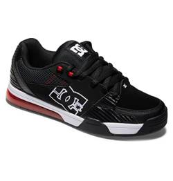 DC Shoes Versatile - Skate Shoes for Men - Skateschuhe - Männer, Black White Athletic Red, 43 EU, 13516920_NL von DC Shoes