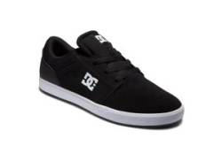 Sneaker DC SHOES "Crisis 2" Gr. 9,5(42,5), schwarz-weiß (schwarz, weiß) Schuhe Skaterschuh Sneaker low Schnürhalbschuhe von DC Shoes