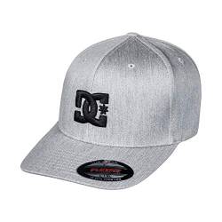 DC Herren Cap Star Flexfit Mütze mit gebogener Krempe Baseballkappe, Castlerock, S/M von DC