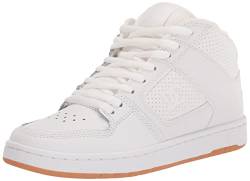 DC Manteca 4 Mid Casual Damen Skate-Schuh, Weiß/Gum, 38 EU von DC Shoes