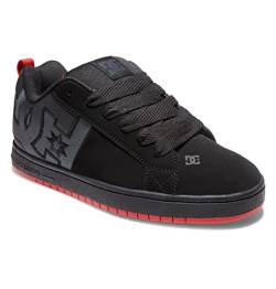 DC Men's Court Graffik Sq Low Shoe Skate, Black/Grey/Red, 14 UK von DC