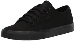 DC Men's Manual Low Top Vegan Friendly Casual Skate Shoe, Black, 5 UK von DC