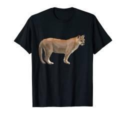 Cougar Mountain Lion Puma Panther Catamount T Shirt T-Shirt T-Shirt von DDD Animals