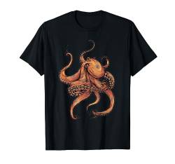 Octopus T Shirt T-Shirt für Männer Frauen Jungen Mädchen Kinder T-Shirt von DDD Animals