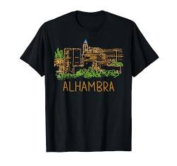 Alhambra Granada T-Shirt von DDD City