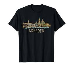 Dresden city T-shirt Tee Shirt Tshirt T Shirt von DDD City