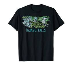 Iguazu Falls T-shirt Tee T Shirt Tshirt T-Shirt von DDD City