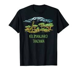 Kilimanjaro Tanzania T-shirt Tee T Shirt Tshirt T-Shirt von DDD City