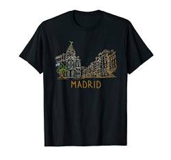 Madrid Spain T-Shirt von DDD City