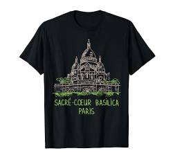 Sacre-Coeur Basilica Paris T-Shirt von DDD City