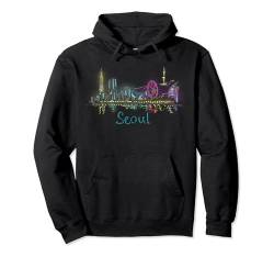 Seoul South Korea Pullover Hoodie von DDD City