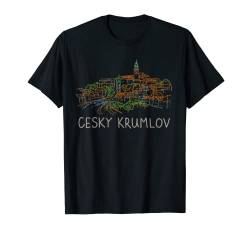 Stadt Cesky Krumlov T-Shirt von DDD City