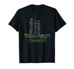 Stadt Stavanger T-Shirt von DDD City