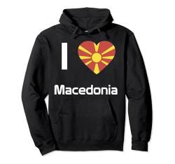 I love Macedonia T-shirt T-shirt T-shirt Pullover Hoodie von DDD Flag