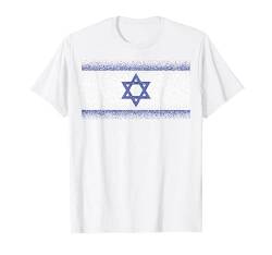 Israel 2 Flag T Shirt Vintage von DDD Flag