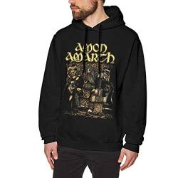 DDECD Herren Hoodie Kapuzenpullover Amon Amarth Man's Hoodie Sweater Fashion Classic Long Sleeve Top Hoodies Hooded Sweatshirt von DDECD