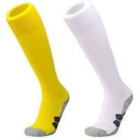 DEBAIJIA Fußball Stutzenstrümpfe Unisex Fußballsocken Sportsocken Knie Lang Atmungsaktiv von DEBAIJIA