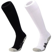 DEBAIJIA Fußball Stutzenstrümpfe Unisex Fußballsocken Sportsocken Knie Lang Atmungsaktiv von DEBAIJIA