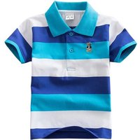 DEBAIJIA Poloshirt Jungen Poloshirt Kinder 1-12T Baumwolle Atmungsaktiv Sommer von DEBAIJIA