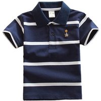 DEBAIJIA Poloshirt Jungen Poloshirt Kinder Oberteile T Shirts 1-12T Baumwolle Sommer von DEBAIJIA