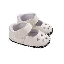 DEBAIJIA Unisex Baby Shoes Plattform, Sxy02 Weiß, 20 EU von DEBAIJIA