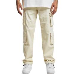 DEF Hosen Herren Cargohosen Beige W 31 von DEF