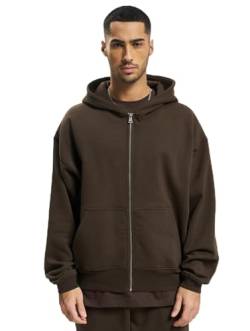 DEF Oberteile Herren Zip Hoodies Braun 2XL von DEF