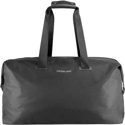 DEGELER Weekender – Elegante & leichte Reisetasche fürs Handgepäck – Duffel Bag Tasche universell einsetzbar als Sporttasche für Damen und Herren, Schwarz von DEGELER