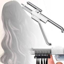 6d Hair Extension Machine Kit Spurloses Echthaar-Haarverlängerungswerkzeug Perückenverlängerungswerkzeuge Echthaar-Anschluss,Einfache Bedienung,Schadet Dem Haar Nicht von DEHIWI