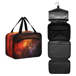 DEHOZO Galaxy Space Universe Star Reise-Kulturbeutel, hängende Make-up-Tasche Organizer für Damen und Herren, tragbare Kosmetiktasche, Waschbeutel für Reiseutensilien, Toilettenartikel, von DEHOZO