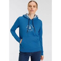 DELMAO Hoodie mit sportivem Logo-Print - NEUE MARKE! von DELMAO