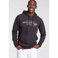 DELMAO Kapuzensweatshirt mit Print von DELMAO